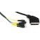 Câble péritel 4 RCA 1.5m Philips BL003