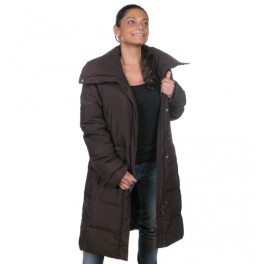 Doudoune Calvin Klein femme CWKO1013CHC marron