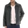 Veste cuir homme Tommy Hilfiger noire CN87570