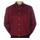 Chemise Tommy Hilfiger bordeaux 600-640 homme manches longues