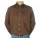 Chemise Tommy Hilfiger marron 506-248 homme manches longues