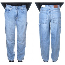 Jeans Tommy Hilfiger Carpenter bleu coupe large homme