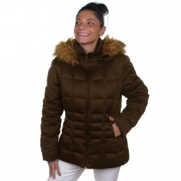 Doudoune Calvin Klein femme CWKO1050 marron