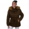 Doudoune Calvin Klein femme CWKO1050 marron