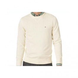 Pull Tommy Hilfiger Classique Blanc homme 412116 Pull Tommy Hilfiger Classique Blanc homme 412116