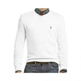 Pull Ralph Lauren Le Classique Blanc homme Pull Ralph Lauren Le Classique Blanc homme