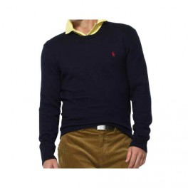 Pull Ralph Lauren Le Classique Bleu Foncé homme Pull Ralph Lauren Le Classique Bleu Foncé homme