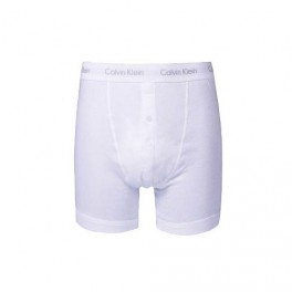 Caleçon - Shorty Calvin Klein Homme U3009 blanc Caleçon - Shorty Calvin Klein Homme U3009 blanc