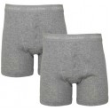 Lot 2 caleçons Calvin Klein Homme U3009 gris
