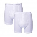 Lot 2 caleçons Calvin Klein Homme U3009 blanc