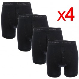 Lot 4 caleçons Calvin Klein Homme U3009 noir Lot 4 caleçons Calvin Klein Homme U3009 noir