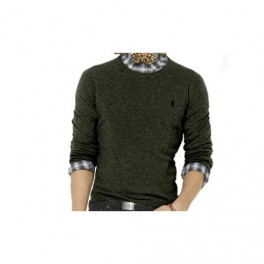 Pull Ralph Lauren Classique Laine Gris homme Pull Ralph Lauren Classique Laine Gris homme