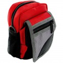 Etui appareil photo bridge / sacoche housse camescope N208 rouge