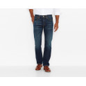 Jeans LEVIS 501 neuf avec défauts coupe droite bleu foncé délavé homme