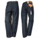Jeans Levis 501 coupe droite bleu rigide