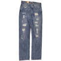 Jeans LEVIS 501 homme bleu 0554 usé artificiellement