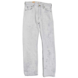 Jeans LEVIS 501 homme blanc 0543 délavé bleu