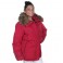 Doudoune Calvin Klein femme CWKO1006RED rouge