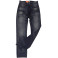 Jeans Levis 501 bleu délavé usé coupe droite homme