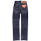 Jeans Levis 501 bleu délavé usé coupe droite homme