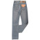 Jeans Levis 501 bleu délavé usé coupe droite homme