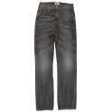 Jeans Levis 501 bleu clair délavé usé coupe droite homme