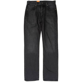 Jeans Levis 501 noir denim coupe droite homme