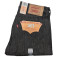 Jeans Levis 501 noir denim coupe droite homme