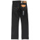 Jeans Levis 501 noir denim coupe droite homme